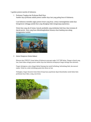 Pengertian dan Kebijakan Pengembangan Ekonomi Maritim di Indonesia