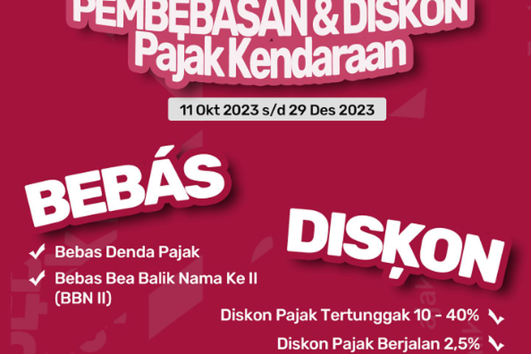 Pemutihan Pajak Kendaraan Bali 2024: Syarat, Ketentuan, dan Cara Pengajuannya