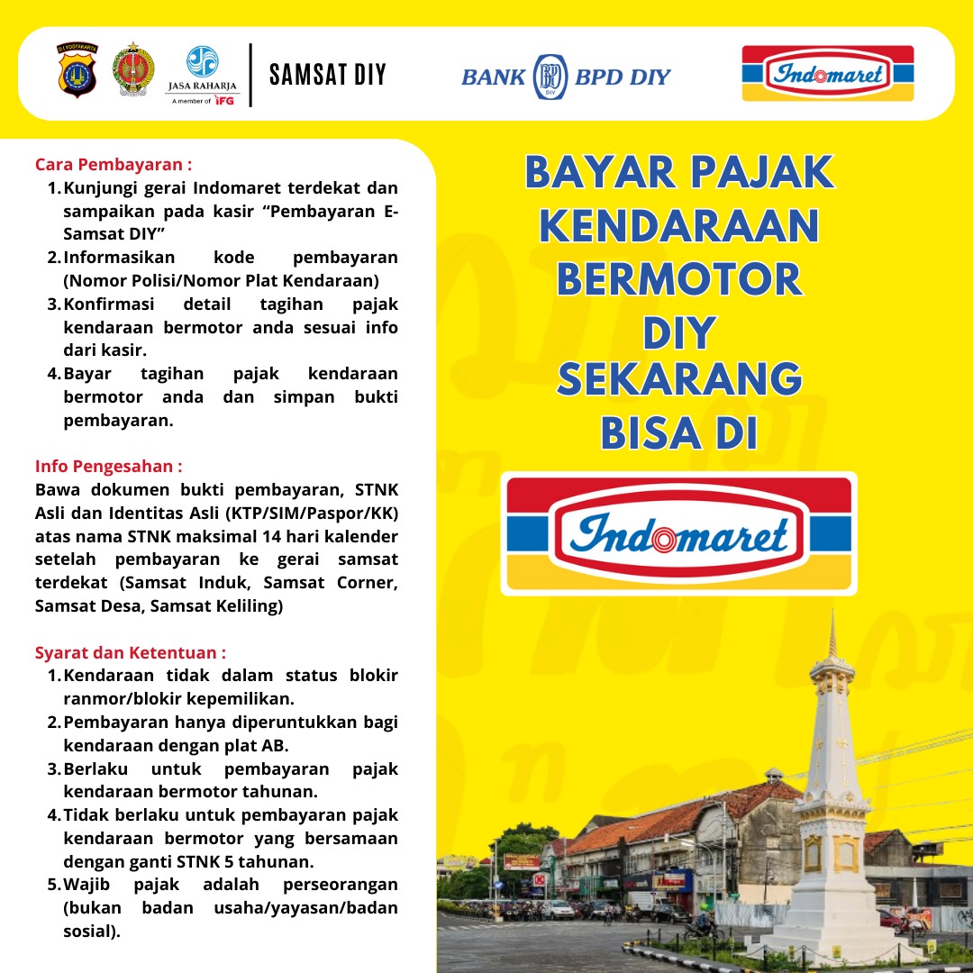 Cara Bayar Pajak Motor di Indomaret: Panduan Lengkap 2024