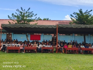 Halal Bihalal SMPN 1 Tuhemberua Berlangsung Khidmat, Pererat Silaturahmi dan Tanamkan Nilai Keagamaan