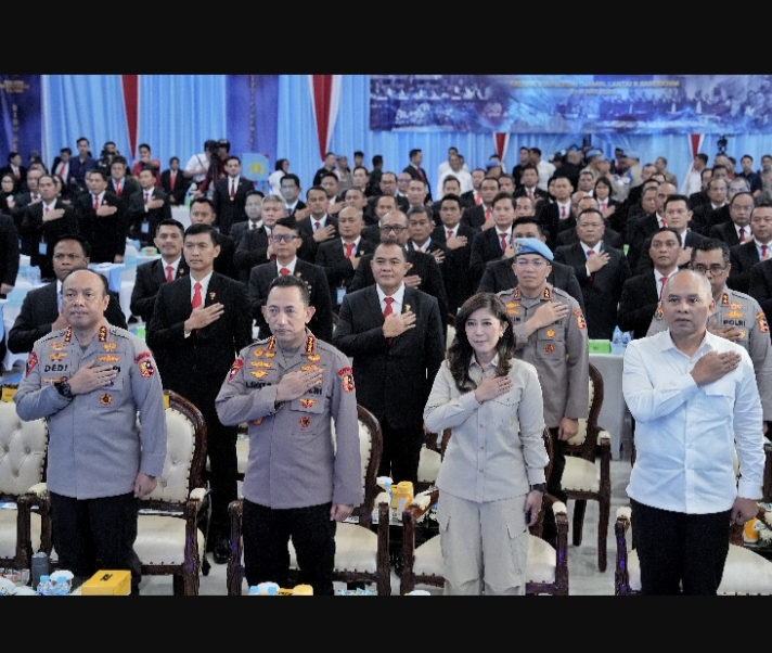 Kapolri Jenderal Polisi Listyo Sigit Prabowo resmi membuka Rakernis Reskrim Polri T.A. 2026 yang mengusung tema “Optimalisasi