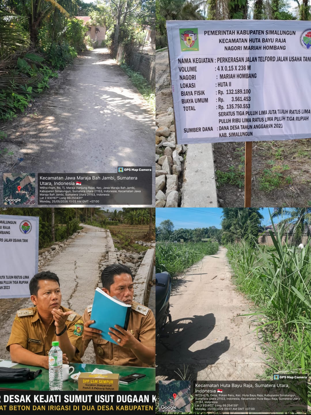 DPP LSM GEMPUR Desak Kejati Sumut Usut Dugaan Korupsi Dana Desa di Dua Desa Kabupaten Simalungun