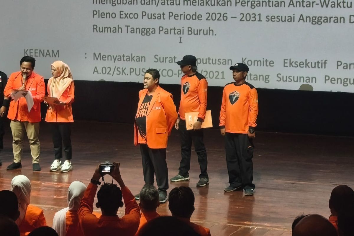 Partai Buruh menggelar pelantikan Pengurus Pleno Exco Pusat Partai Buruh