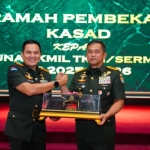 Gubernur Akmil Mayjen TNI Rano Tilaar SE Dampingi Kasad Maruli Simanjuntak Pada Penutupan Pendidikan Taruna Akmil 2025/2026