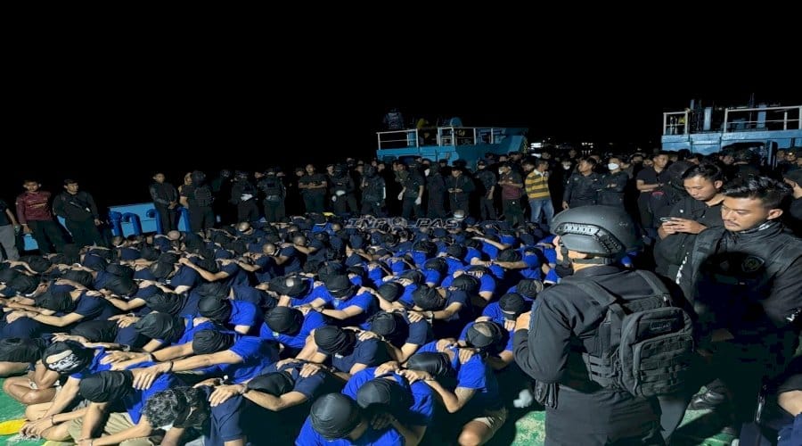 79 Narapidana Risiko Tinggi dari Sulawesi Selatan Dipindahkan ke Nusakambangan