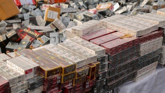 Bea Cukai kembali menggagalkan peredaran rokok ilegal.
