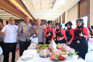 Polda Banten Gelar Lomba Hias Tumpeng HKGB ke-74, Tekankan Makna Kebersamaan dan Peran Bhayangkari