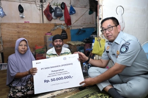 Jasa Raharja Terus Bergerak, Tiga Ahli Waris Korban KM Virgo Terima Santunan di Jawa Timur
