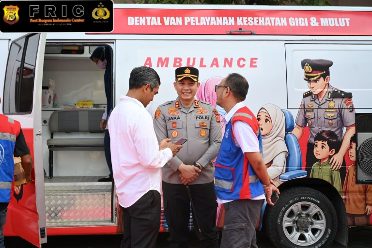 Bhayangkari Peduli Sekolah, Ketua Bhayangkari Daerah Aceh Hadirkan Layanan Kesehatan Gigi Gratis bagi Siswa di Pidie  ‎